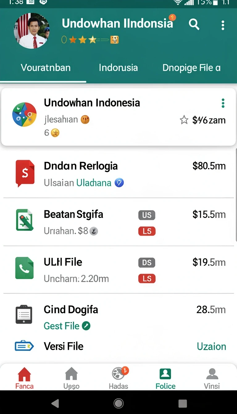 Tampilan utama aplikasi olxtoto APK Terbaru untuk Android Tanpa Iklan yang intuitif dan efisien.