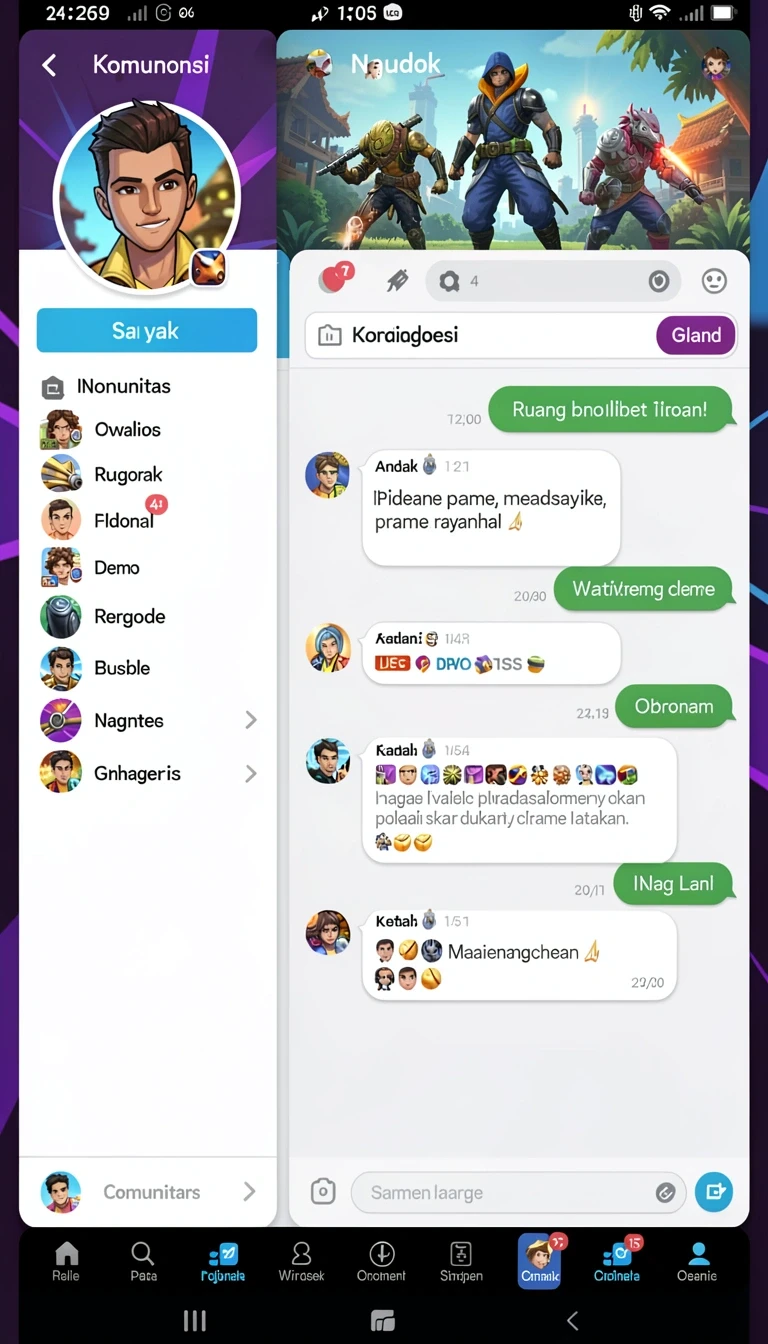 Tampilan utama aplikasi rich7 APK Terbaru dan Aman untuk Diunduh yang intuitif dan efisien.